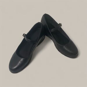Anne Klein Black Mary Jane Flats